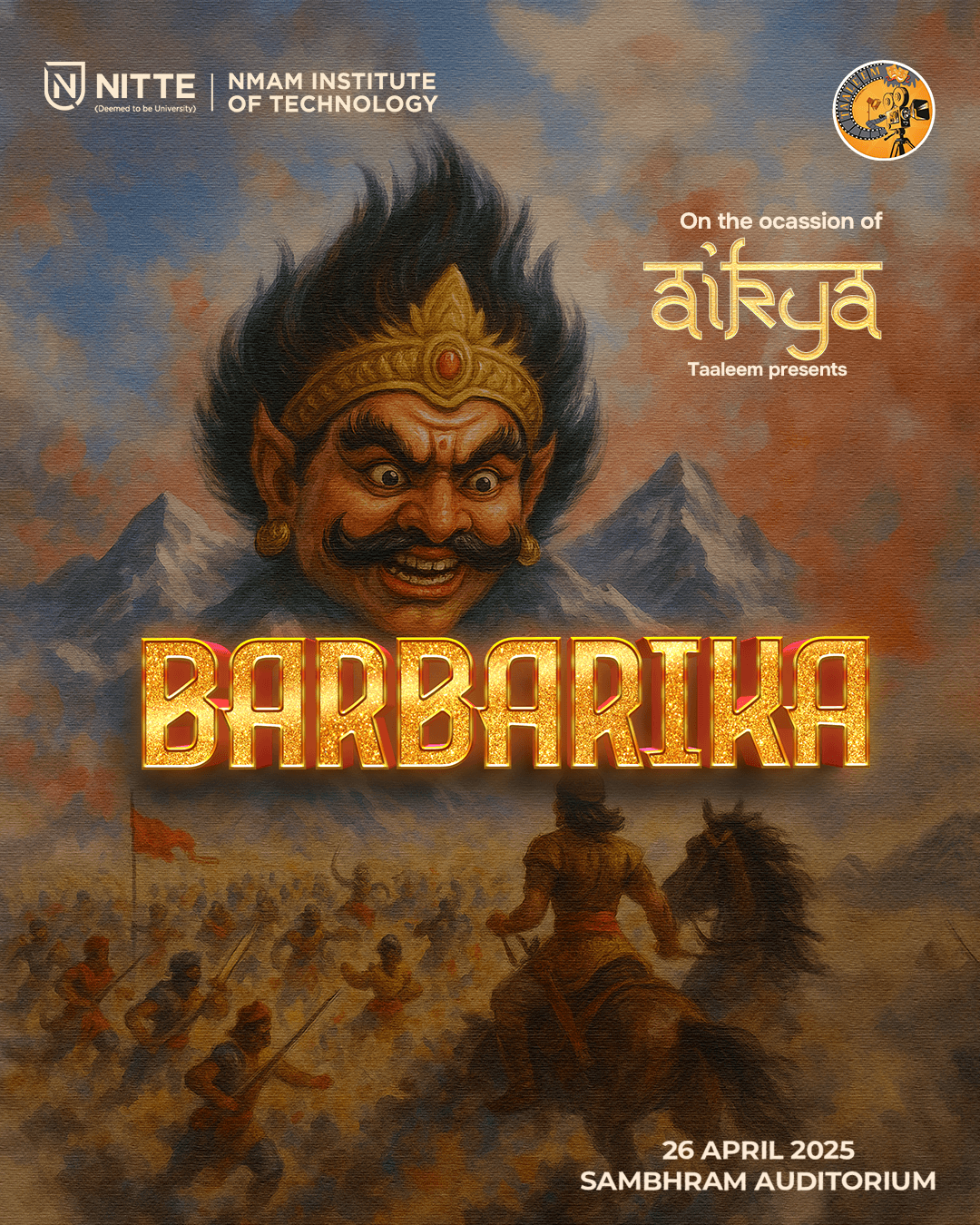 Barbarika Play Posters